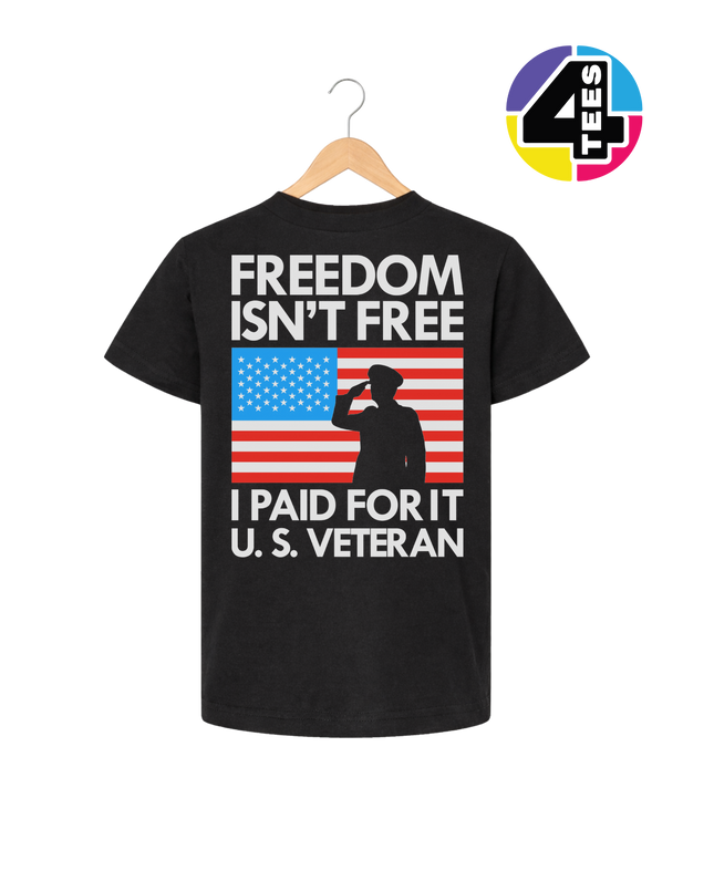 Freedom Isn’t Free Veteran Youth Tee