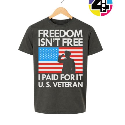 Freedom Isn’t Free Veteran Youth Tee