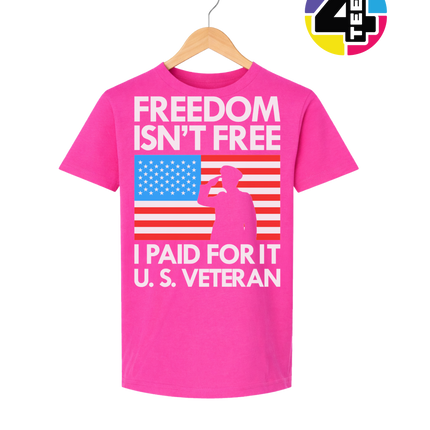 Freedom Isn’t Free Veteran Youth Tee