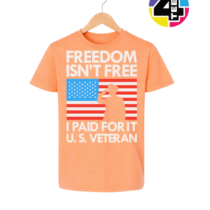 Freedom Isn’t Free Veteran Youth Tee