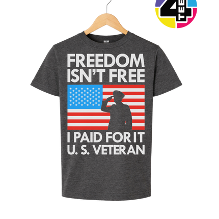 Freedom Isn’t Free Veteran Youth Tee