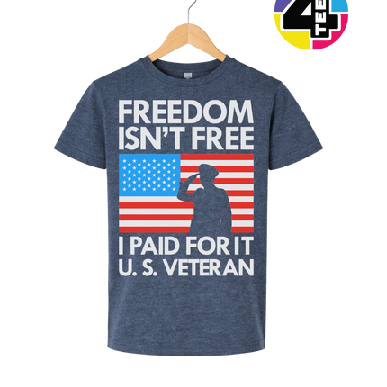 Freedom Isn’t Free Veteran Youth Tee