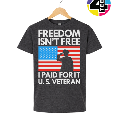 Freedom Isn’t Free Veteran Youth Tee