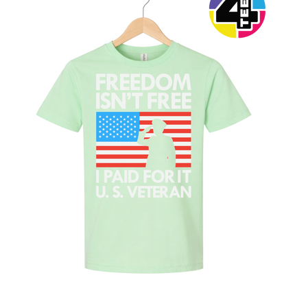 Freedom Isn’t Free Veteran Youth Tee