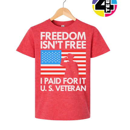 Freedom Isn’t Free Veteran Youth Tee
