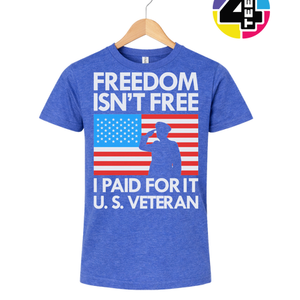 Freedom Isn’t Free Veteran Youth Tee