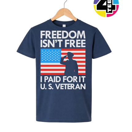 Freedom Isn’t Free Veteran Youth Tee