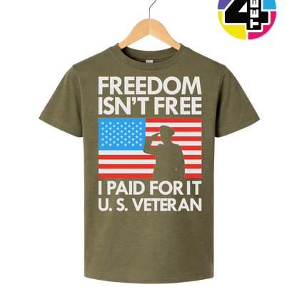 Freedom Isn’t Free Veteran Youth Tee