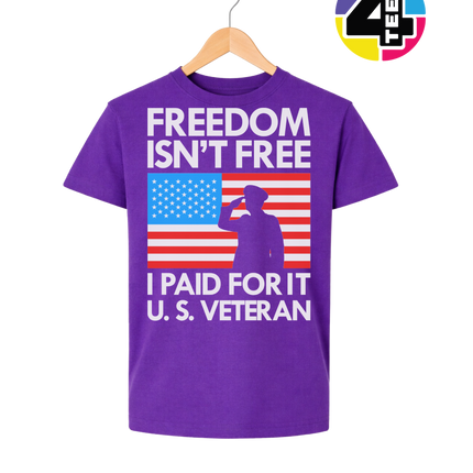 Freedom Isn’t Free Veteran Youth Tee