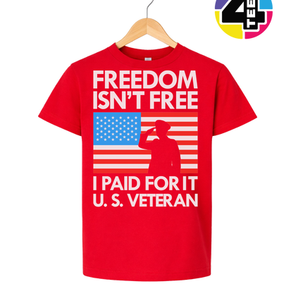 Freedom Isn’t Free Veteran Youth Tee