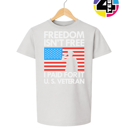 Freedom Isn’t Free Veteran Youth Tee