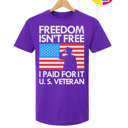 Freedom Isn’t Free Veteran Tee
