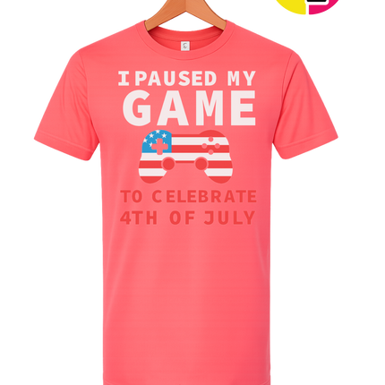 I Paused My Game for the 4th Tee