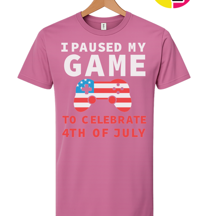 I Paused My Game for the 4th Tee