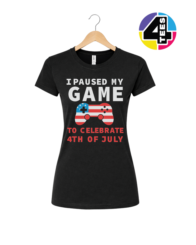 I Paused My Game for the 4th Women's Tee