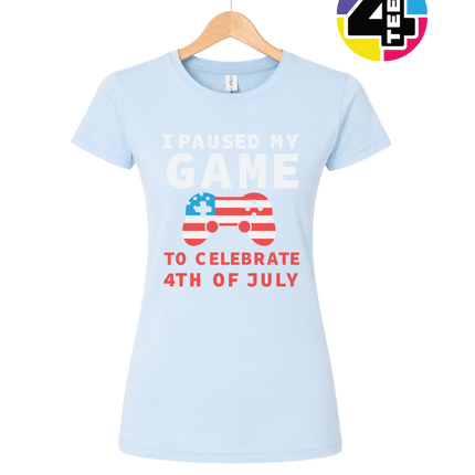 I Paused My Game for the 4th Women's Tee