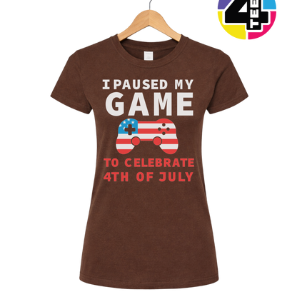 I Paused My Game for the 4th Women's Tee