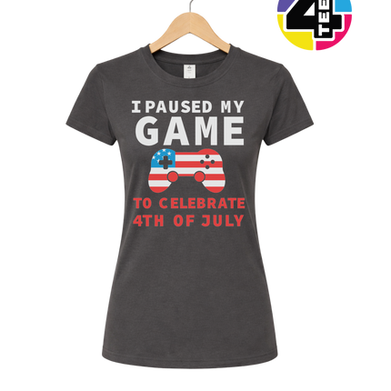 I Paused My Game for the 4th Women's Tee