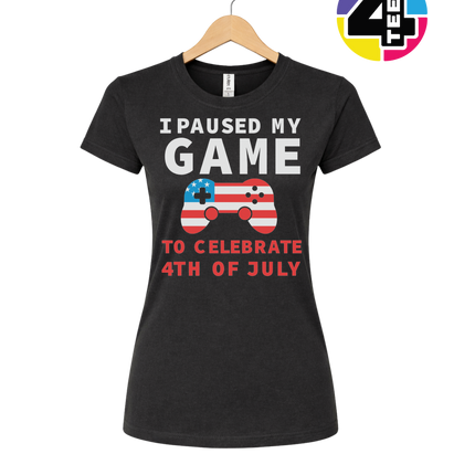 I Paused My Game for the 4th Women's Tee