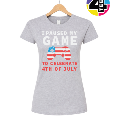 I Paused My Game for the 4th Women's Tee
