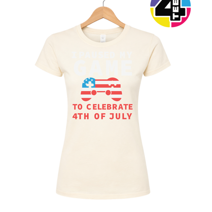 I Paused My Game for the 4th Women's Tee