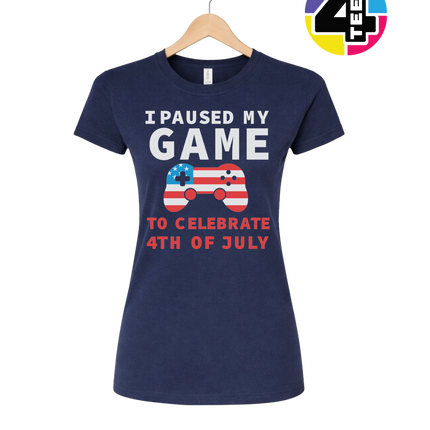 I Paused My Game for the 4th Women's Tee