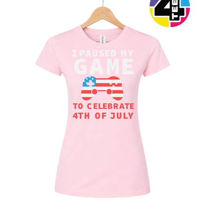 I Paused My Game for the 4th Women's Tee