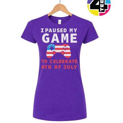I Paused My Game for the 4th Women's Tee