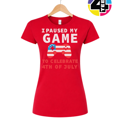 I Paused My Game for the 4th Women's Tee