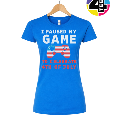 I Paused My Game for the 4th Women's Tee