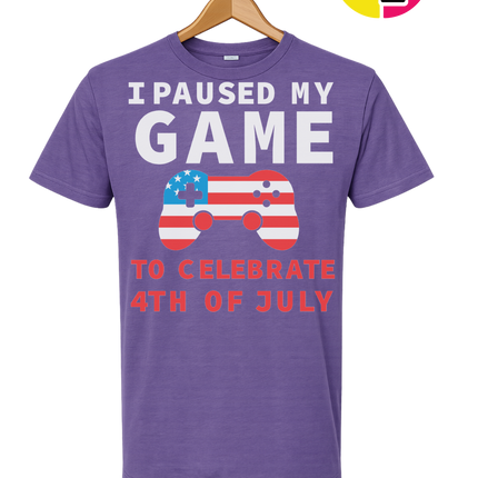 I Paused My Game for the 4th Tee