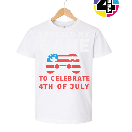 I Paused My Game for the 4th Youth Tee