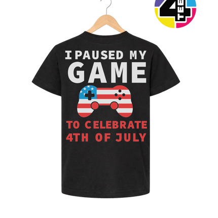 I Paused My Game for the 4th Youth Tee