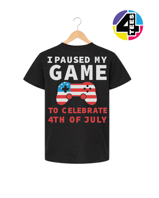 I Paused My Game for the 4th Youth Tee