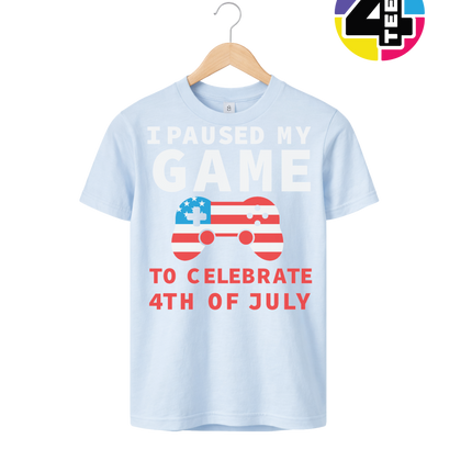 I Paused My Game for the 4th Youth Tee