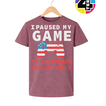 I Paused My Game for the 4th Youth Tee