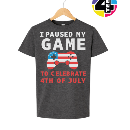 I Paused My Game for the 4th Youth Tee