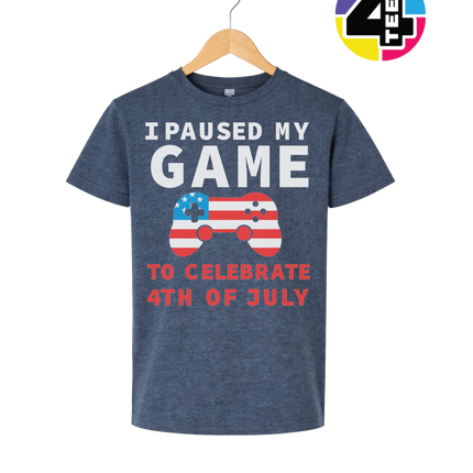 I Paused My Game for the 4th Youth Tee