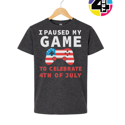 I Paused My Game for the 4th Youth Tee