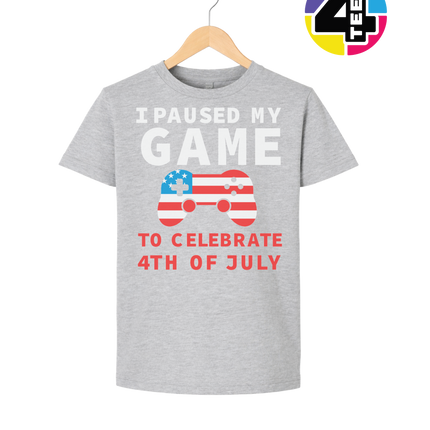 I Paused My Game for the 4th Youth Tee