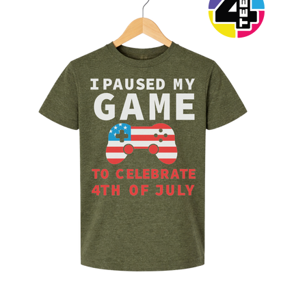 I Paused My Game for the 4th Youth Tee