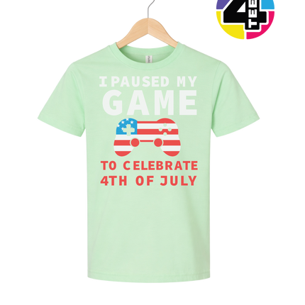 I Paused My Game for the 4th Youth Tee