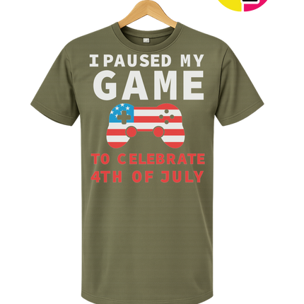 I Paused My Game for the 4th Tee