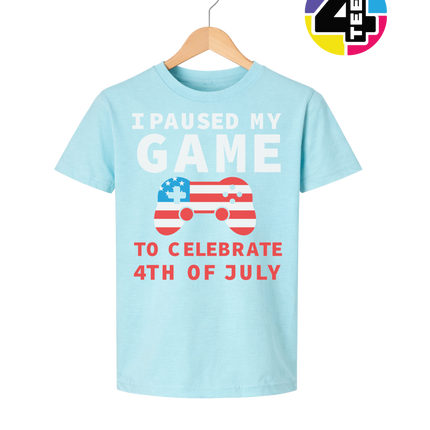 I Paused My Game for the 4th Youth Tee