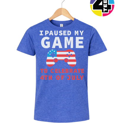 I Paused My Game for the 4th Youth Tee