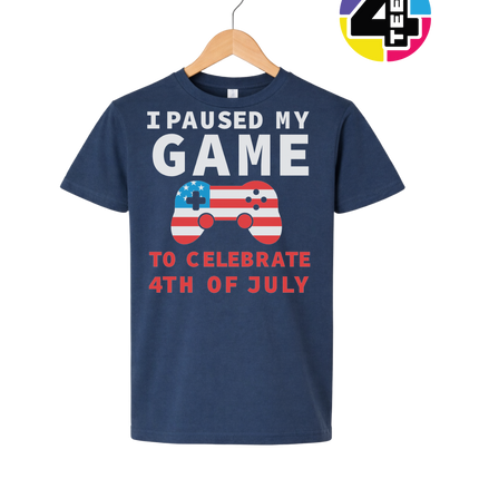 I Paused My Game for the 4th Youth Tee