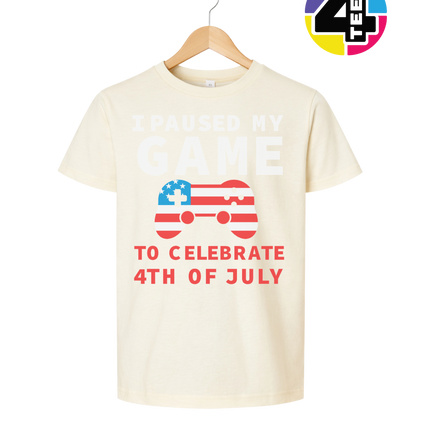 I Paused My Game for the 4th Youth Tee