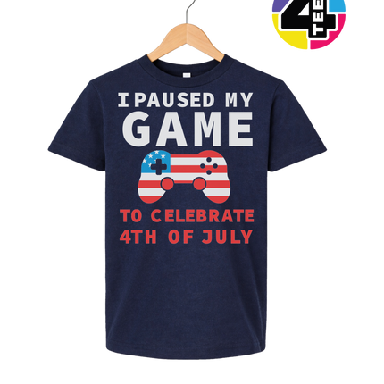 I Paused My Game for the 4th Youth Tee