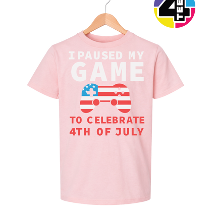 I Paused My Game for the 4th Youth Tee