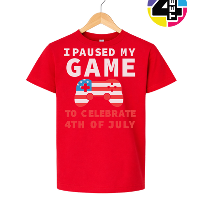 I Paused My Game for the 4th Youth Tee